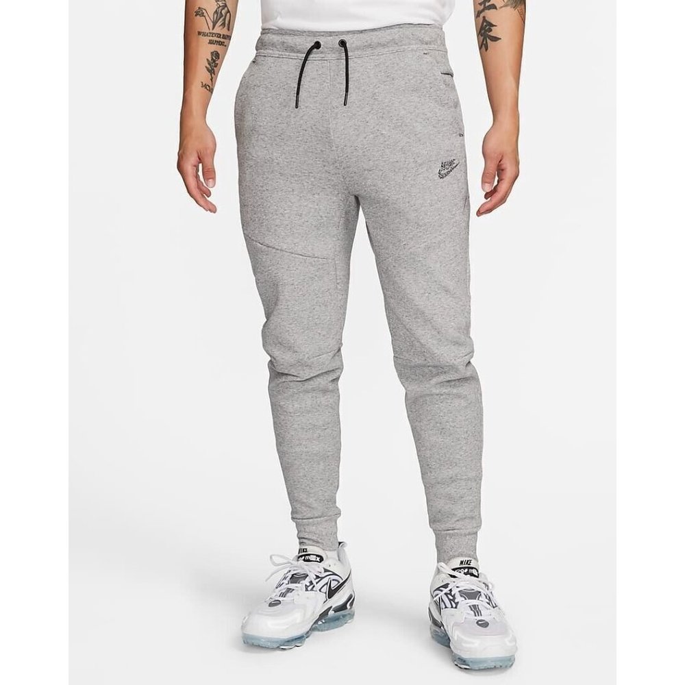 Nike Sportswear Tech Fleece Grey Jogger Pants DR9162-010 Men's Size S - XXL